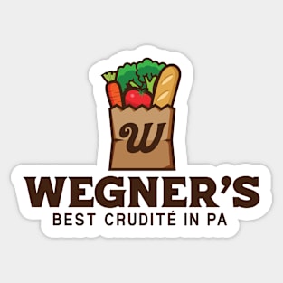 Wegners, Best Crudité in PA // Funny Pennsylvania Senate Sticker